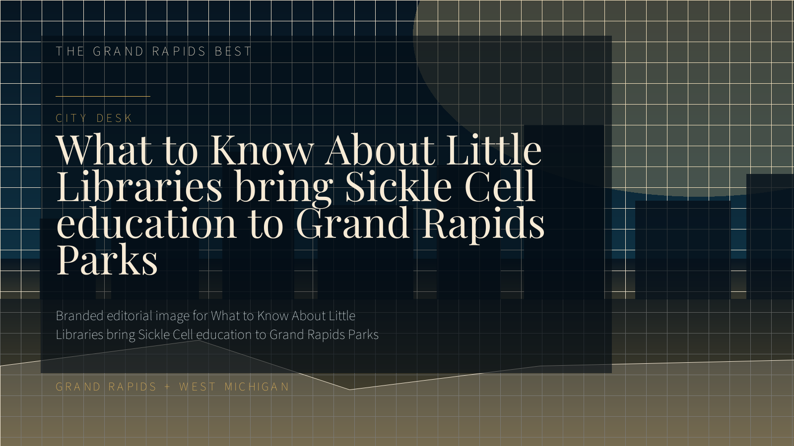 Branded editorial image for What to Know About Little Libraries bring Sickle Cell education to Grand Rapids Parks